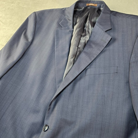 Peter Millar Other - Peter Millar Blazer Jacket Sports Coat Mens‎ 48 Navy Blue 100% Wool Flaw Stain
